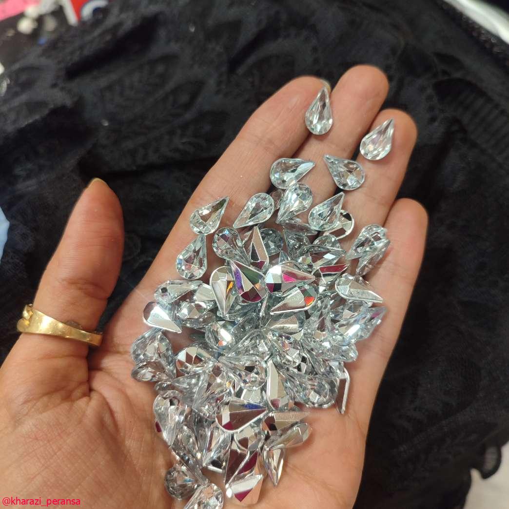 اشک 8در13 پلاستیک  بسته صد عددی