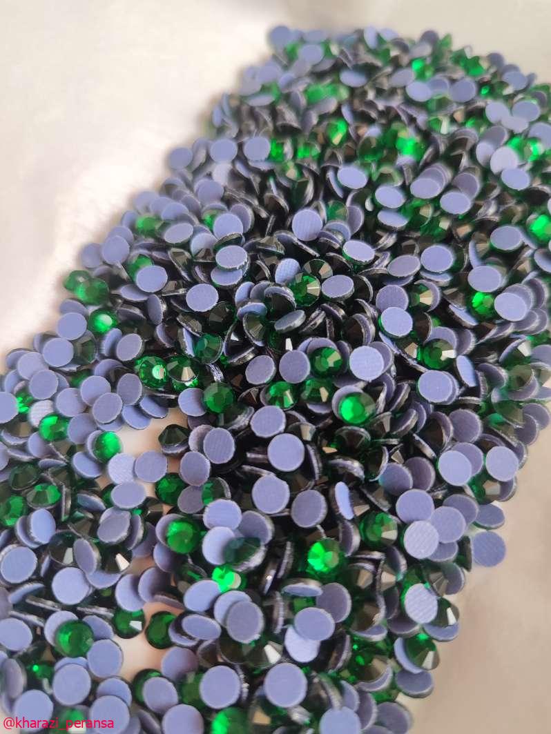 نگین حرارتی برندdmcسایز20 سبز بسته 1440 عددی