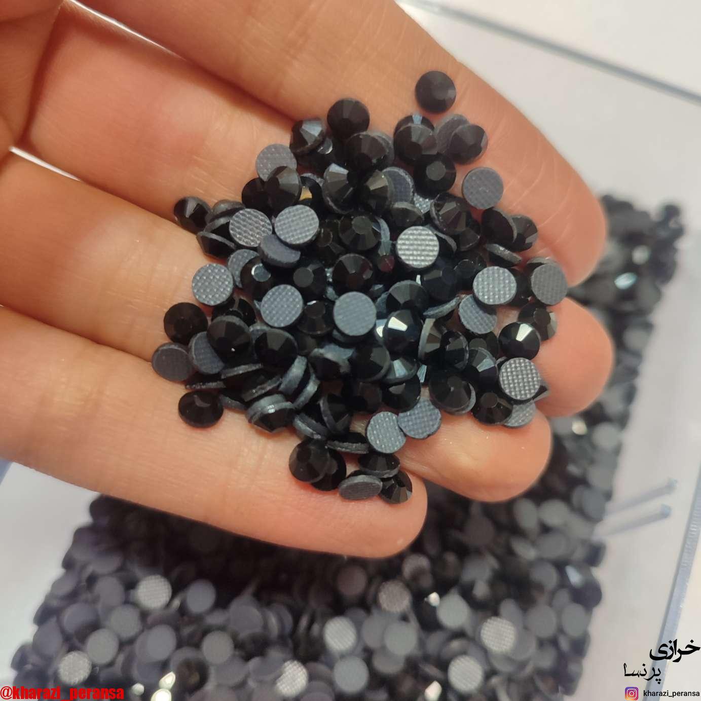 نگین حرارتی برند dmc20 سایز20 مشکی