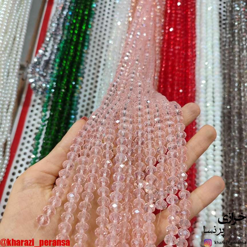 کریستال سایز8 صورتی ملیح