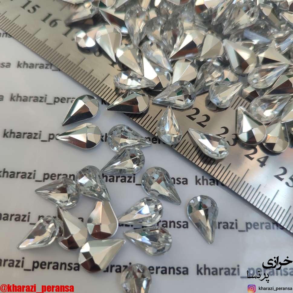 اشک 8در13 پلاستیک درجه یک بسته صد عددی