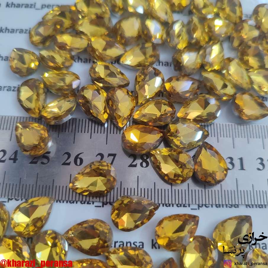 سنگ اشک 10در14 عسلی برندaaa