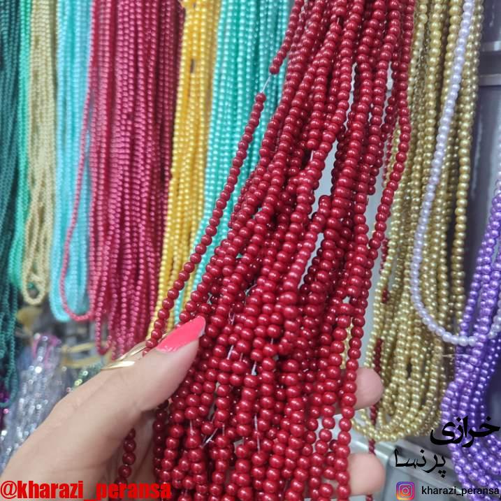 مرواریدسنگی سایز4 قرمز