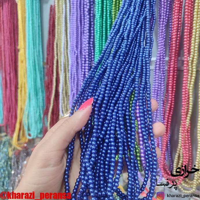 مروارید سنگی سایز4  کاربنی