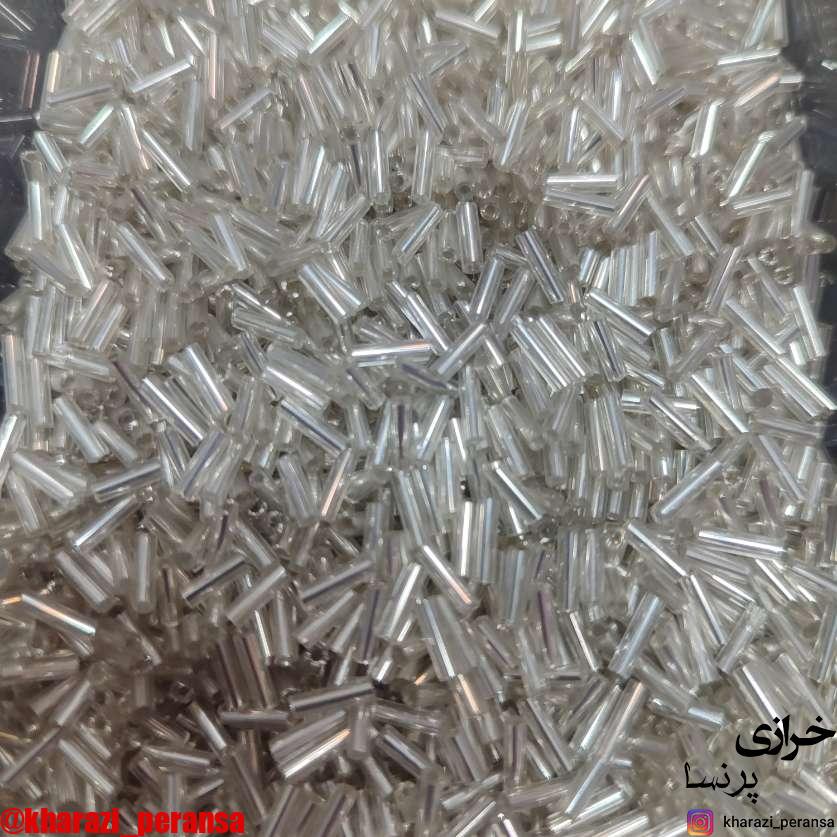 ملیله صاف  نقره ای صاف برند چین بسته 10 گرمی