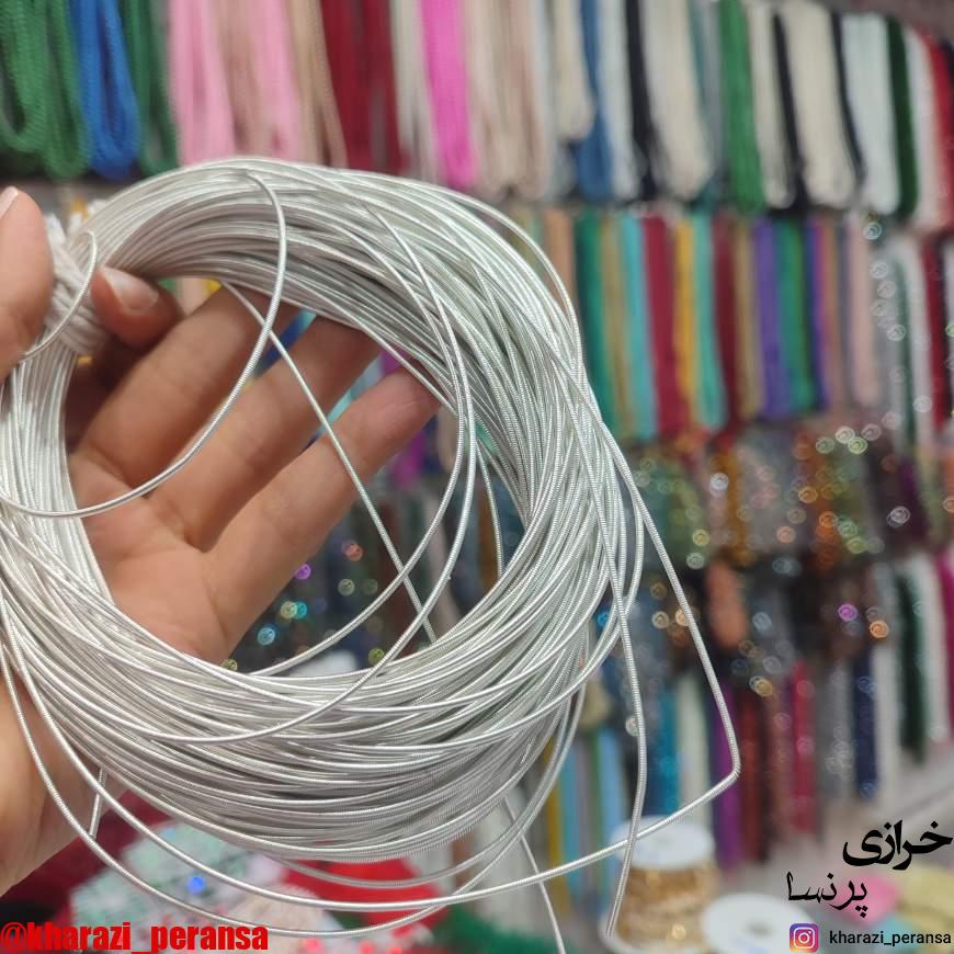 سیم بلرسان هندی نقره ای