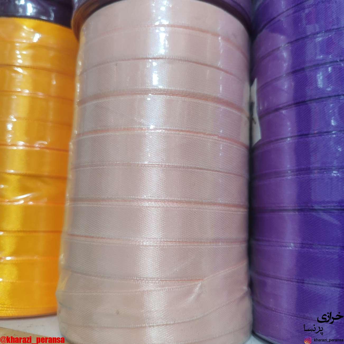 روبان یکسانت صورتی  رول کامل