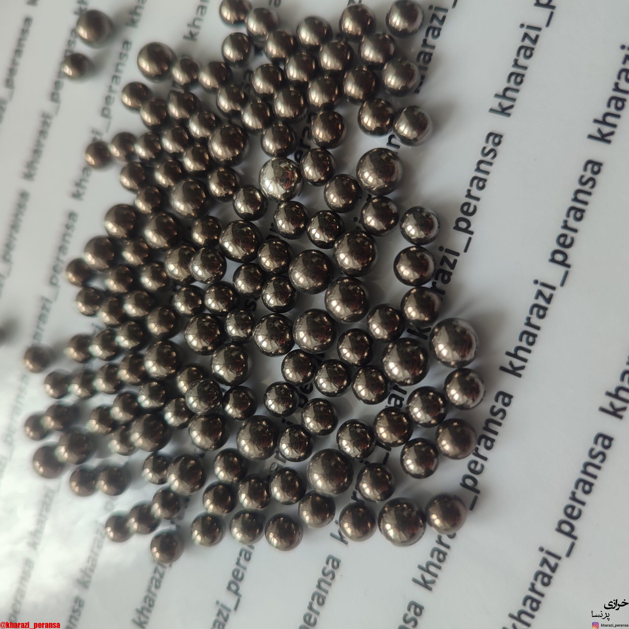 مروارید پانچ دودی  سایز4بسته 50 گرمی