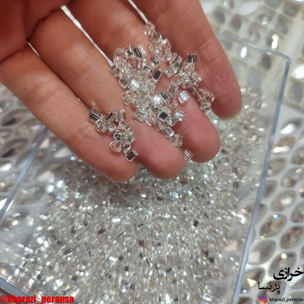 ملیله باگت مثلث چک رنگ ثابت بسته 10 گرمی