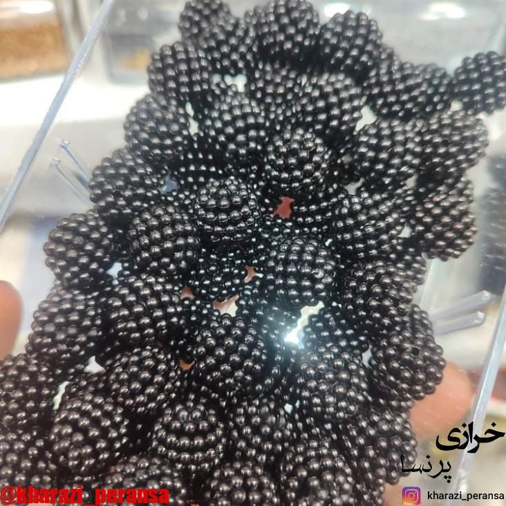 تمشکی مشکی براق خارجی بسته 30 عددی