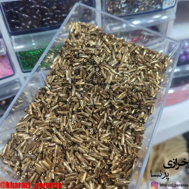 ملیله پیچ  fgbطلایی بسته 10 گرمی