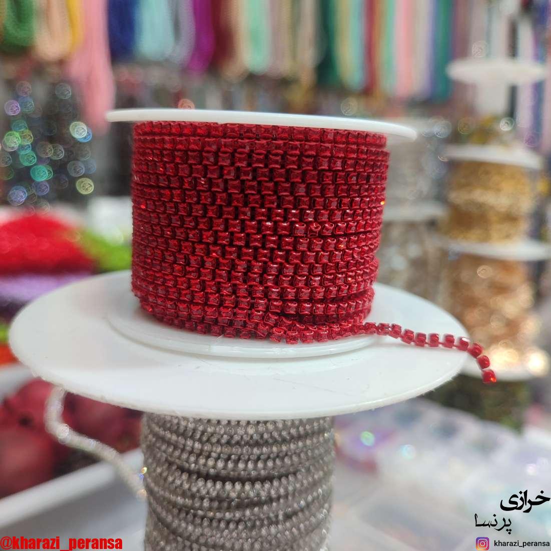 سنگ متری  قرمز سایز 6 متری