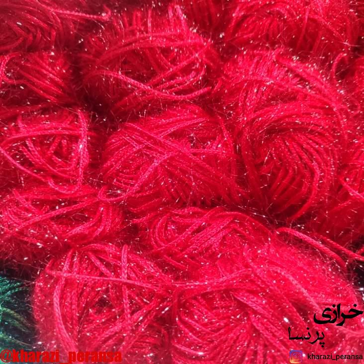 کلاف بافتنی سوزنی  سرخابی