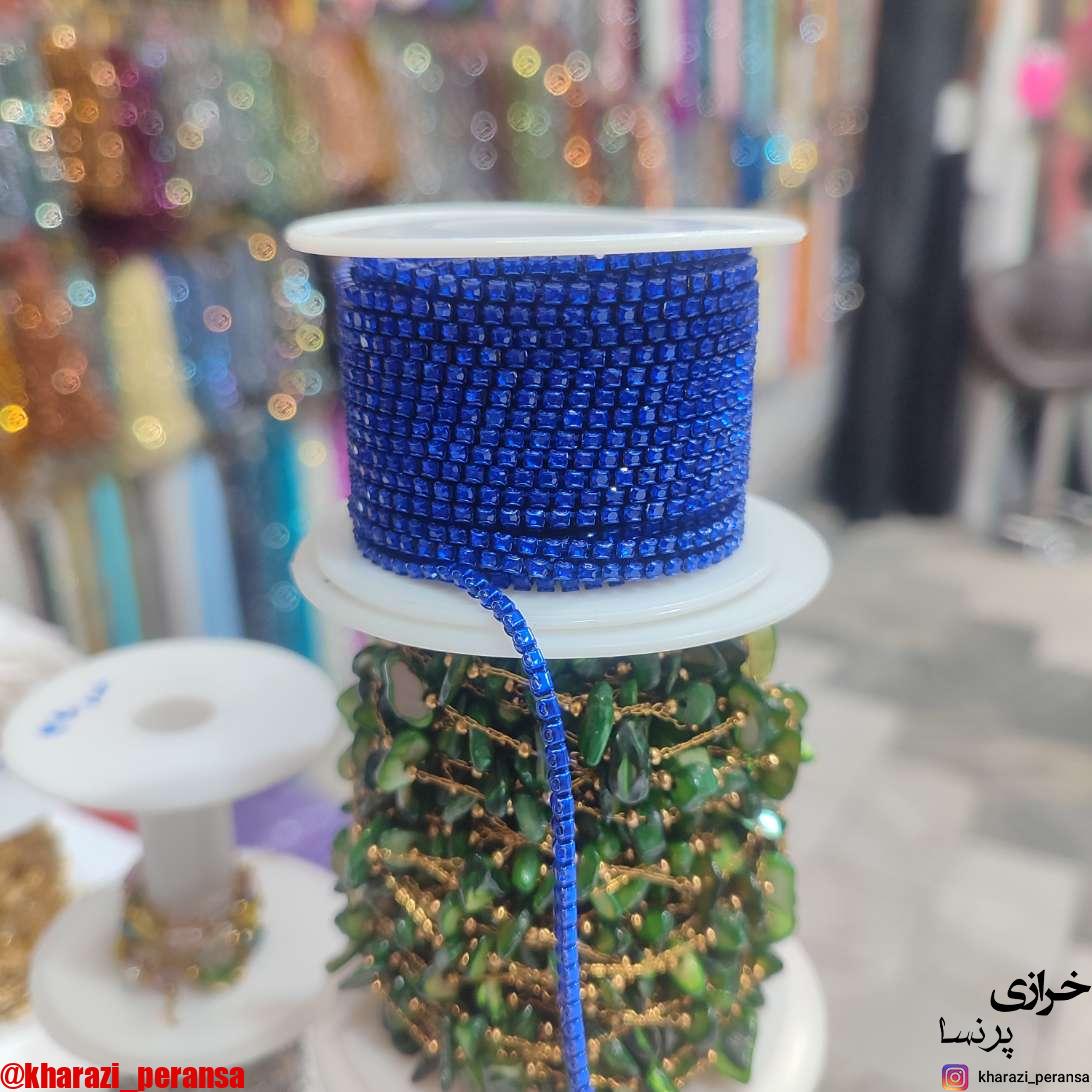 سنگ متری سایز 8 ابی کاربنی