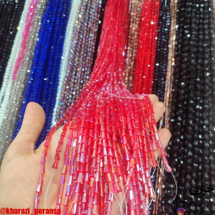 کریستال پافیلی قرمز شاین