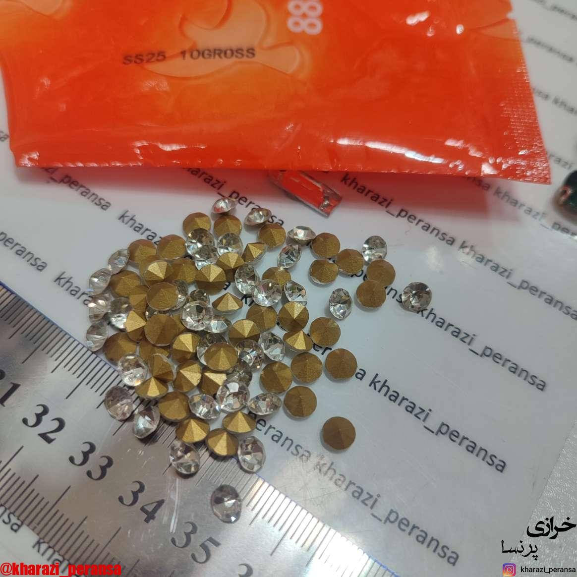 کله قندی سایز25 بسته صد عددی