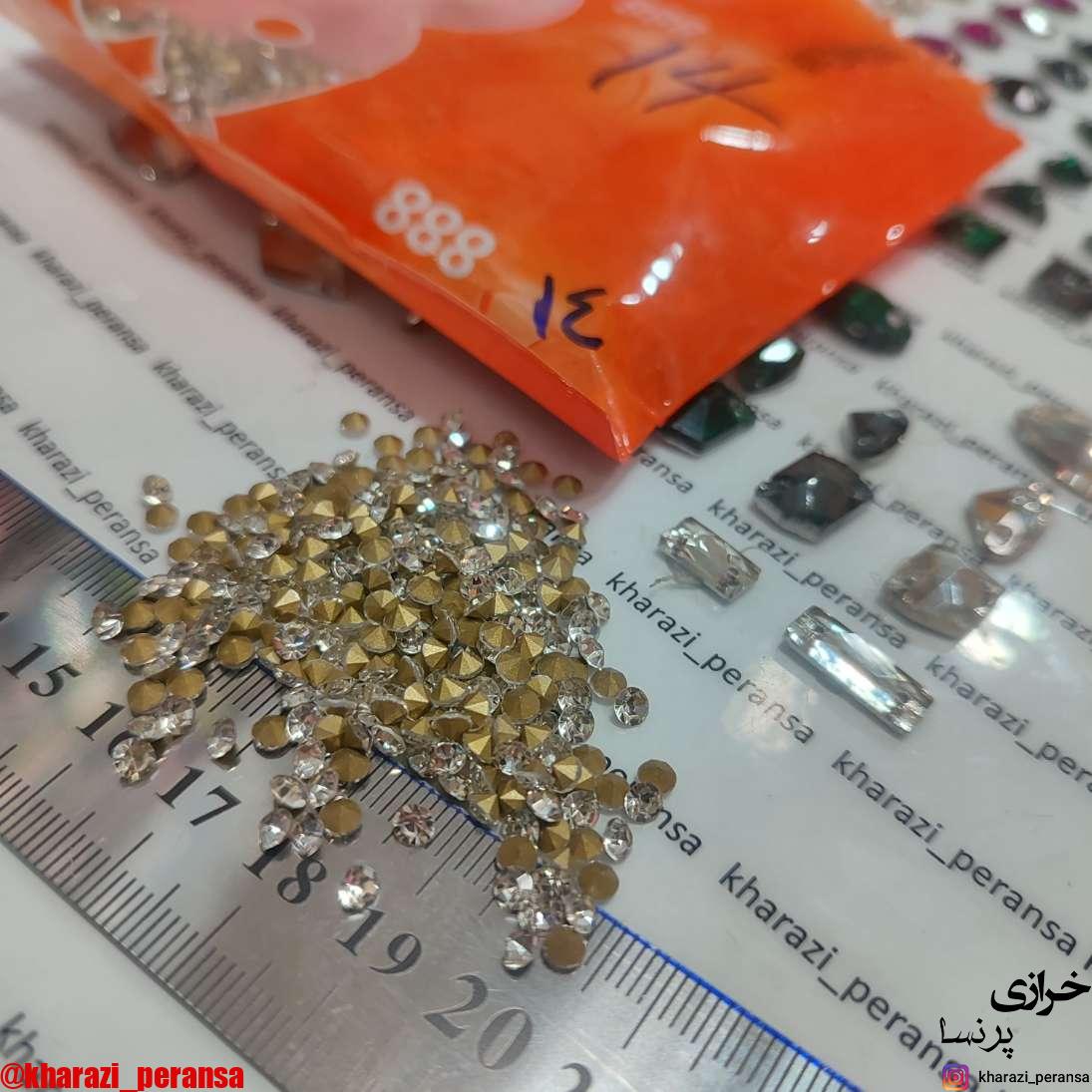 کله قندی سایز14بسته صد عددی