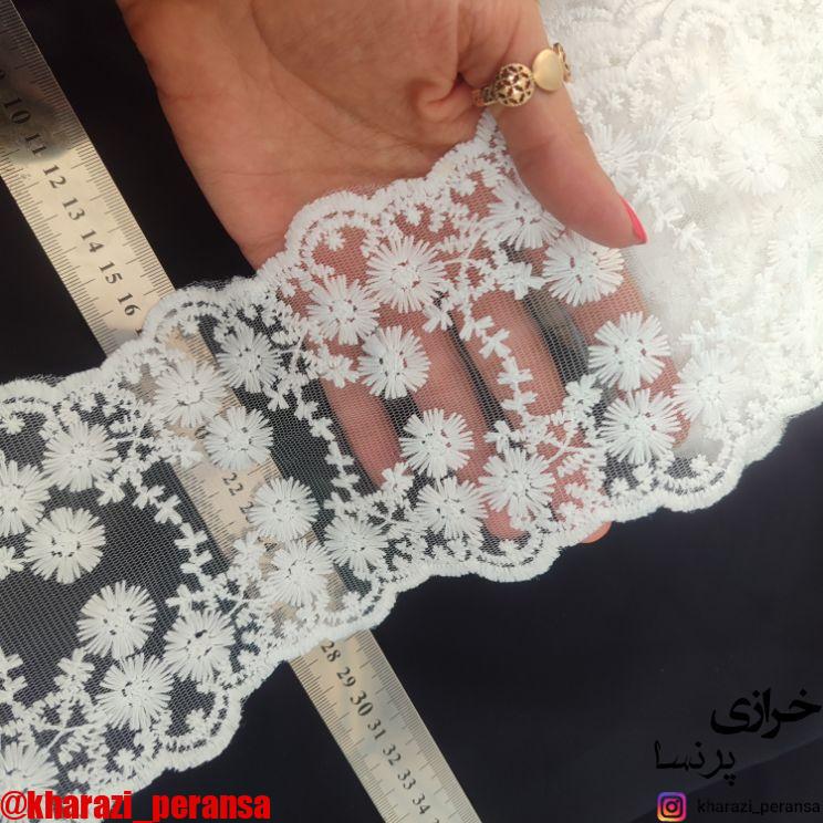 گیپور دوطرفه سفید 11 سانت