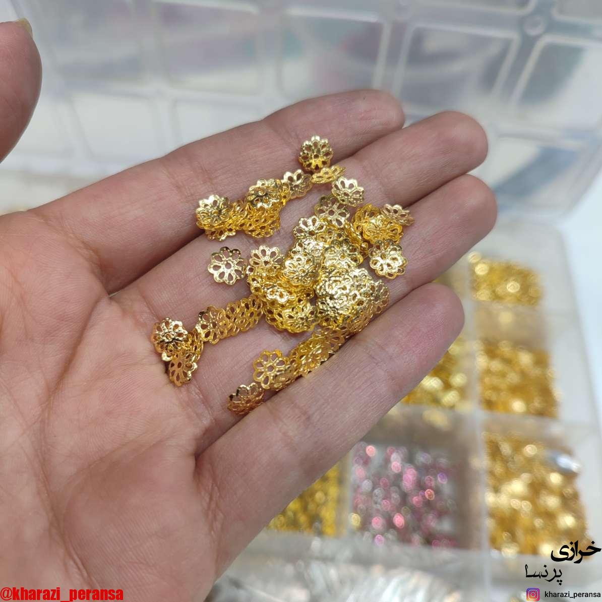 کاسبرگ طلایی بسته 100 عددی