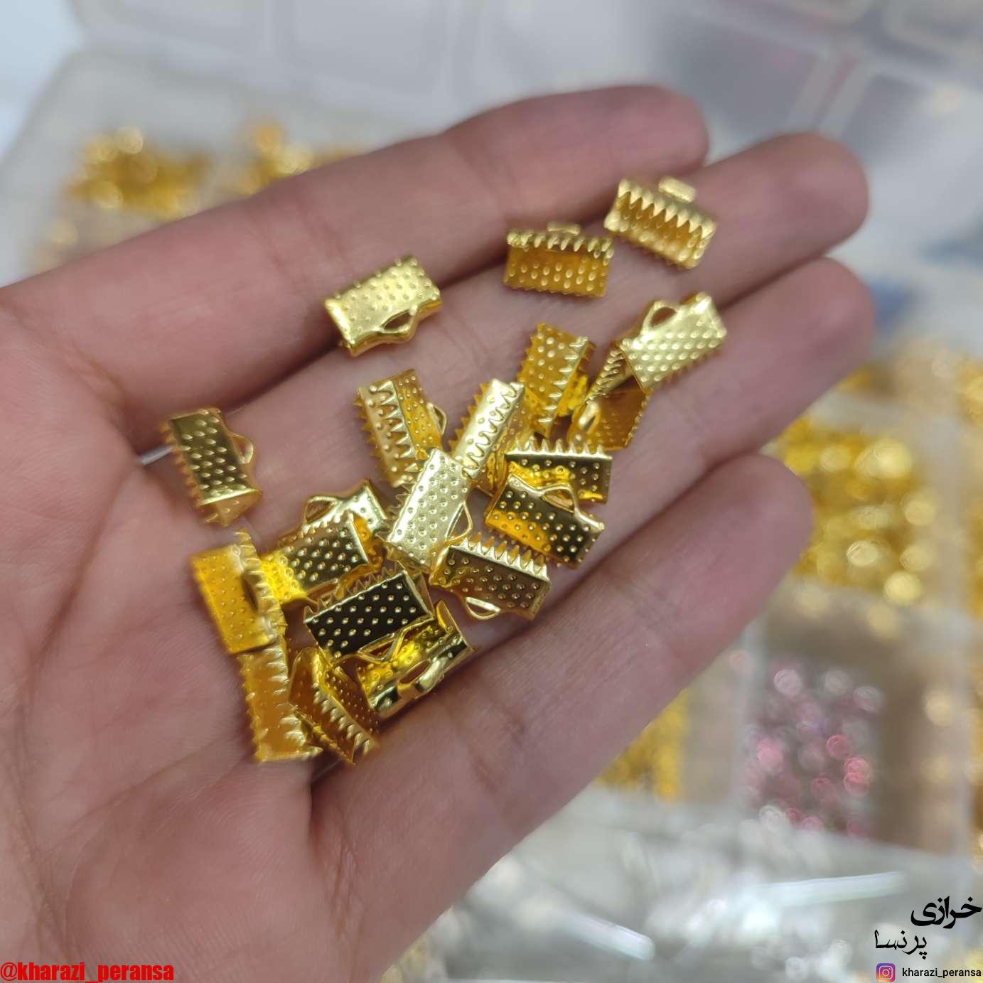 گازگیر طلایی بسته 10 عددی