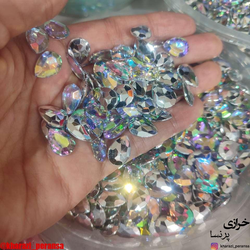 اشک10در14 پلاستیک  هفترنگ درجه یک 50 عددی