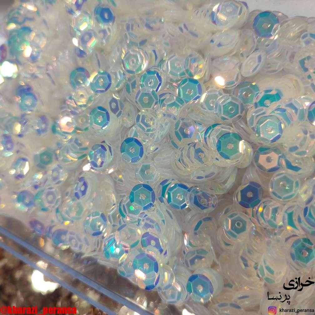 پولک بشقابی بیرنگ شاین (بسته 10 گرمی)