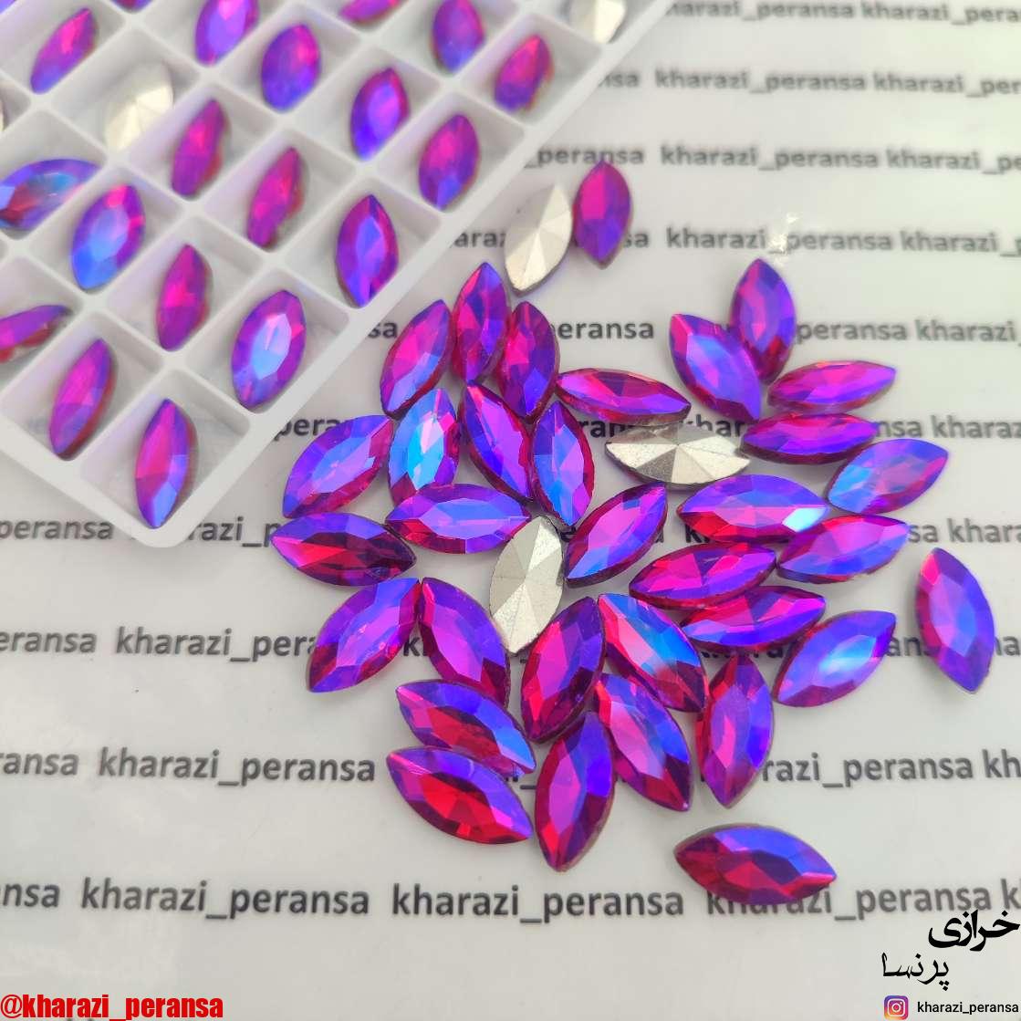 سنگ مارکیز7در15 سرخابی برندaaa( بسته ده عددی