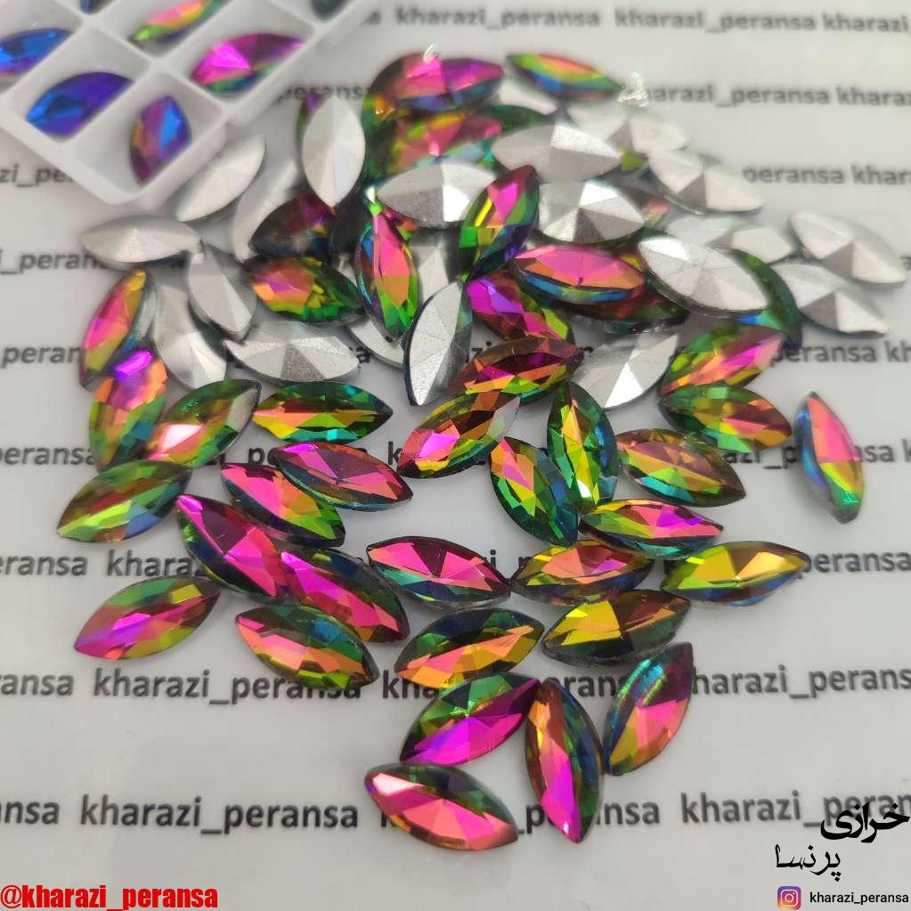 سنگ مارکیز7در15 طاوسی برندaaa( بسته ده عددی)