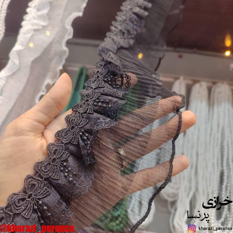 پلیسه مشکی پاپیون دار