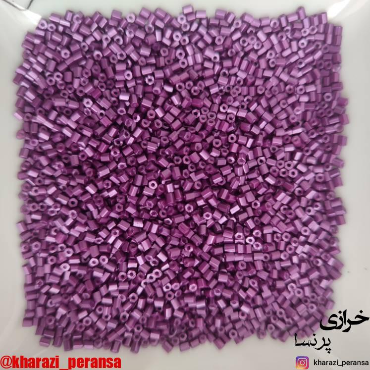 ملیله شکسته  بنفش(بسته 10 گرمی) برندawayi