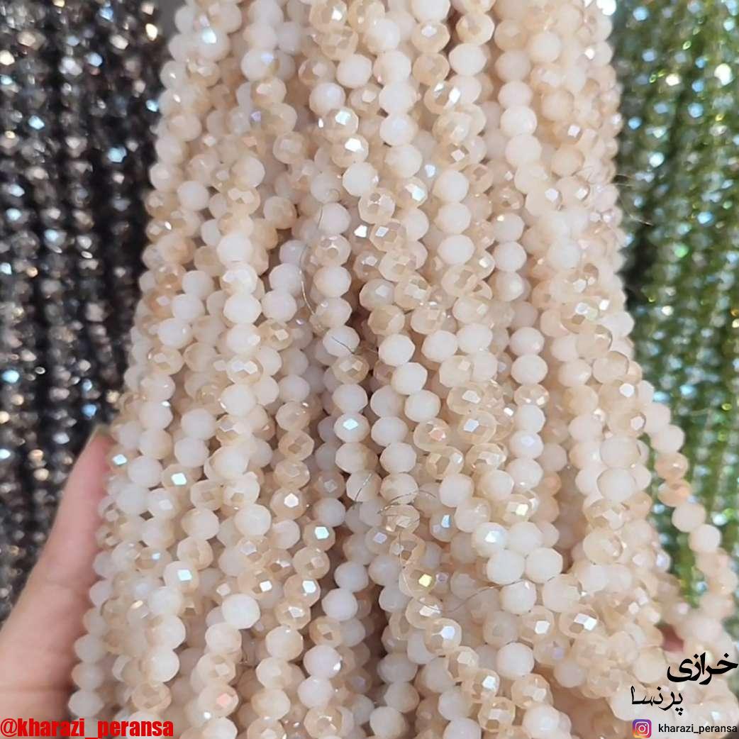 کریستال سایز6 کرم دو رنگ