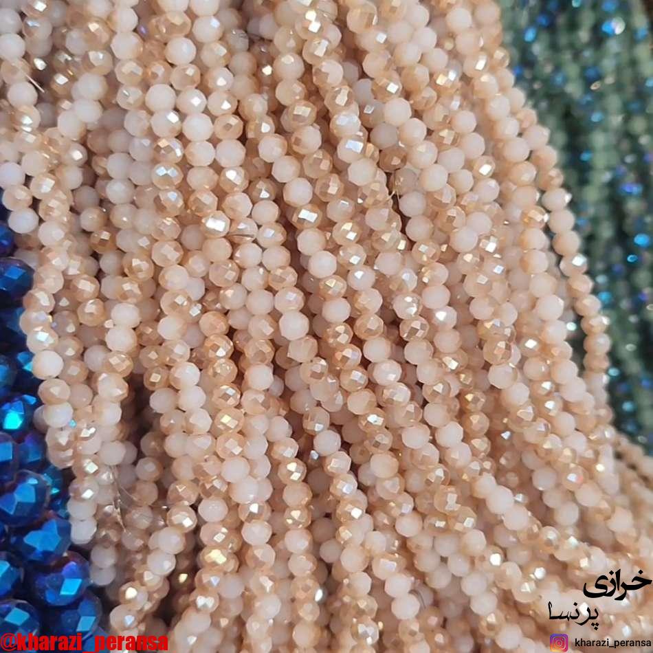 کریستال سایز4 کرم دو رنگ