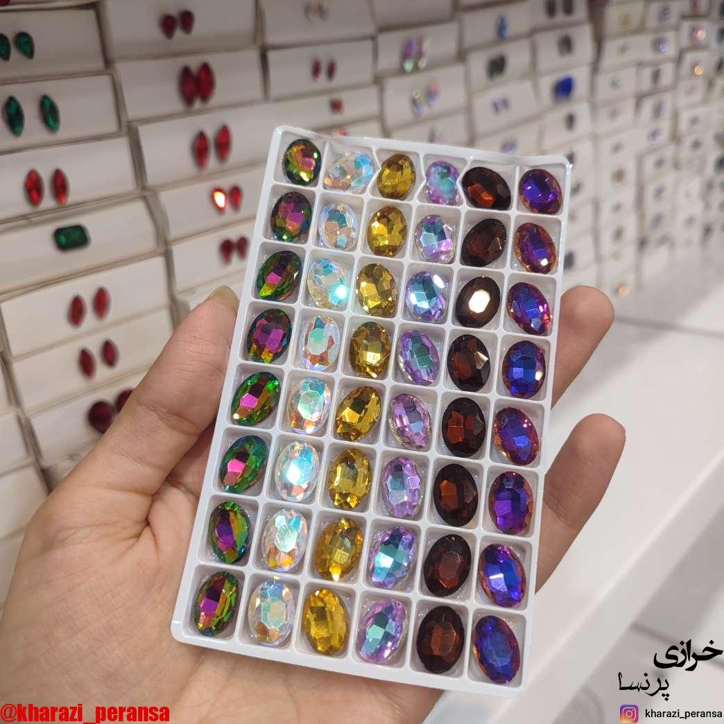 پک 48عددی سنگ اقتصادی بیضی