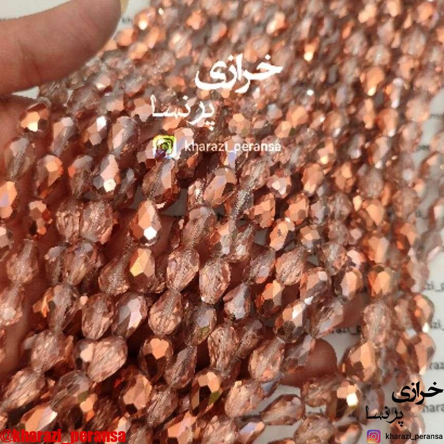 کریستال اشک مسی 6در12(بند 50 عددی)
