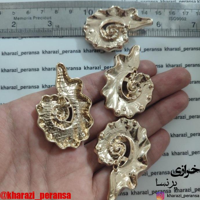 دکمه  رنگ ثابت پینترستی حلزون کشیده