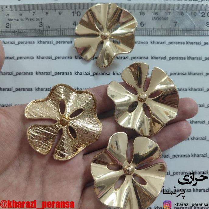 دکمه رنگ ثابت پینترستی گل
