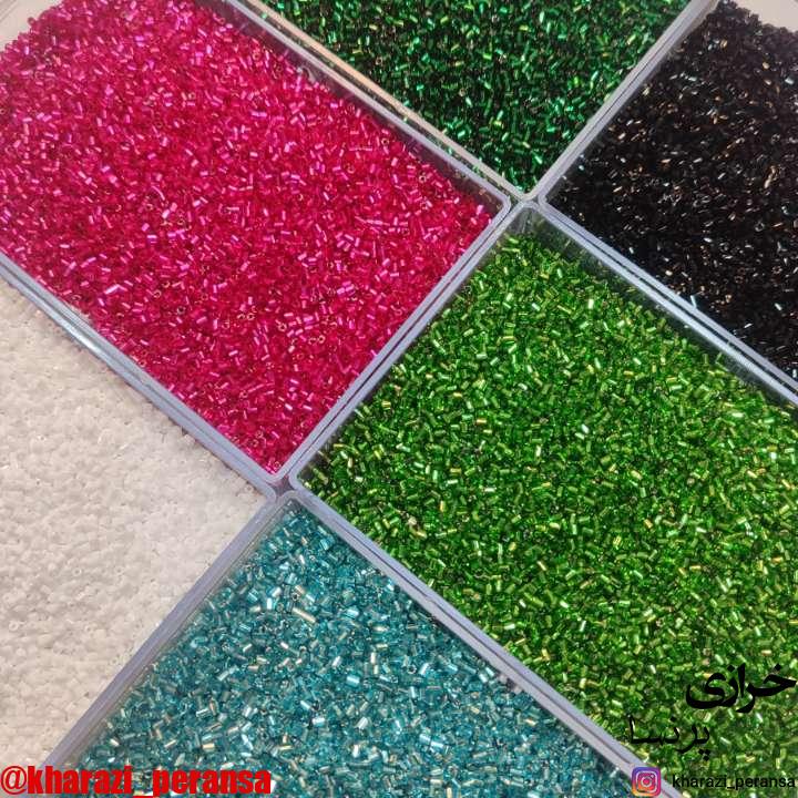 پک اقتصادی 6رنگ ملیله شکسته fgb(هرکدام 15گرم جمعا 90 گرم)