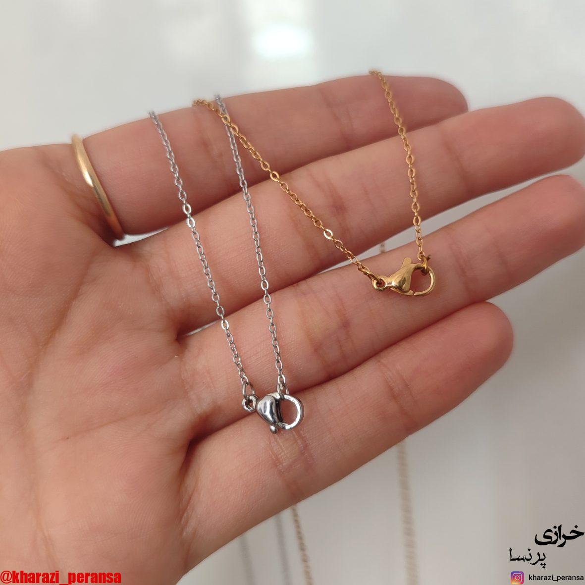 گردنبد تماما رنگ ثابت - تصویر 2