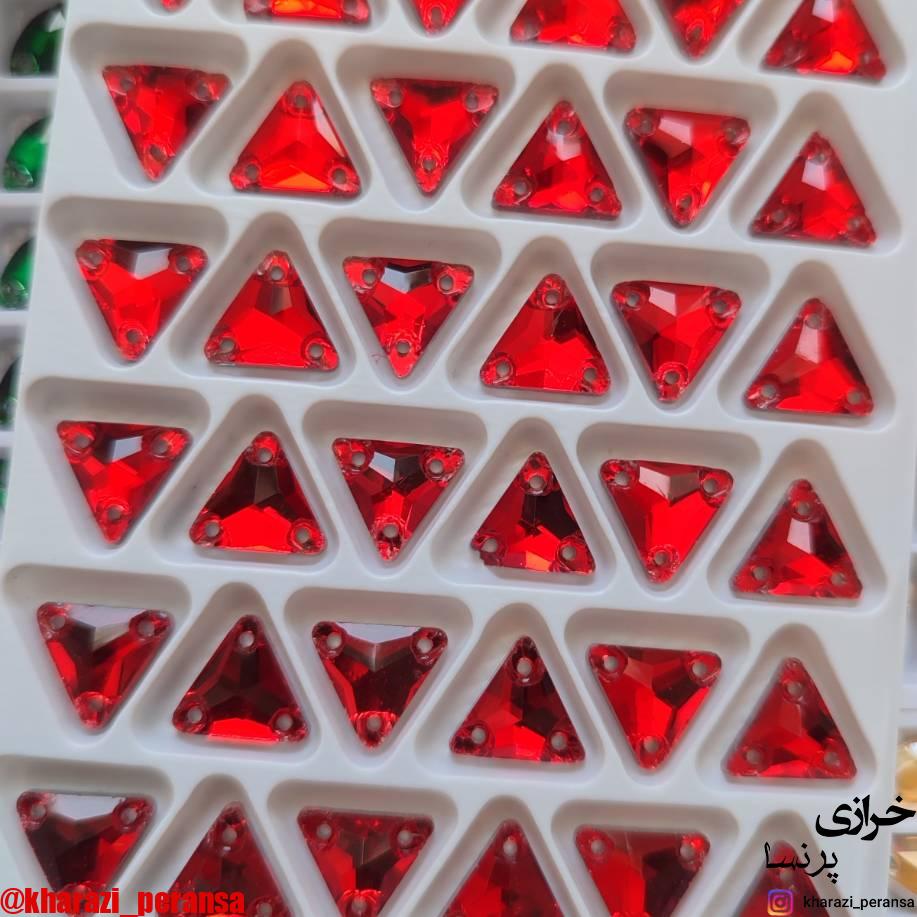 سنگ مثلث 10 میل دوختنی شیشه و برندaaa - تصویر 4
